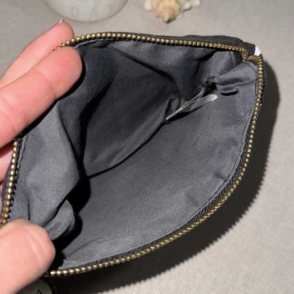 Free With $25 Purchase-ZipTop Pouch-Cute Coco Chanel Quote-Cotton Exterior-EUC - Picture 9 of 10